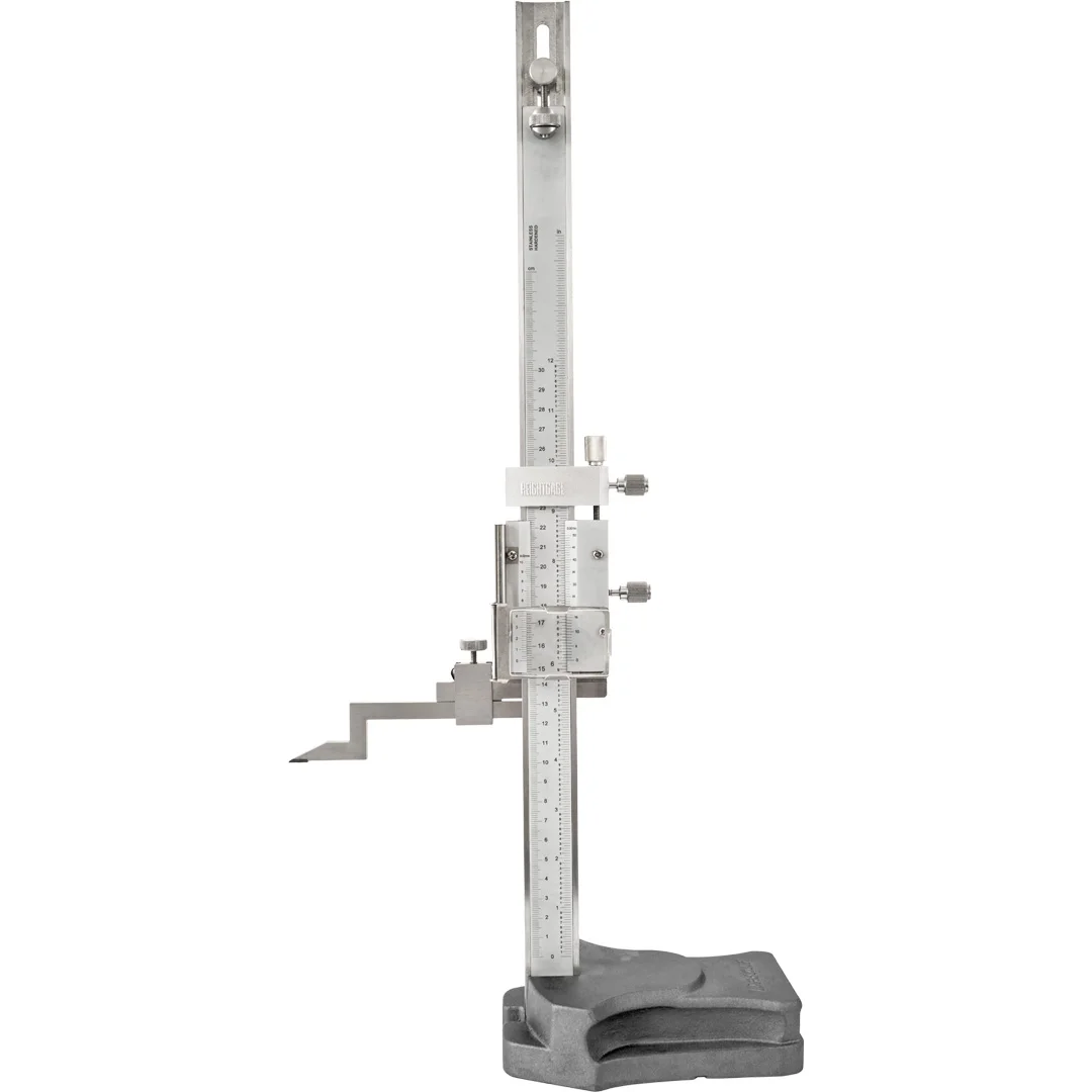 HEIGHT GAUGE 3110-6105-A ارتفاع سنج فولادی ضد زنگ با ذره بین تک بلوک 3110 - تصویر 1
