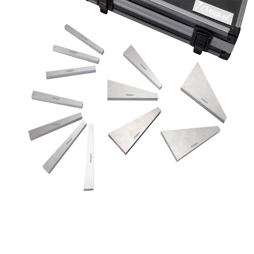 angle block gauge راپورتر (گیج بلوک) زاویه 10 عدد 1 تا 30 درجه - تصویر 1